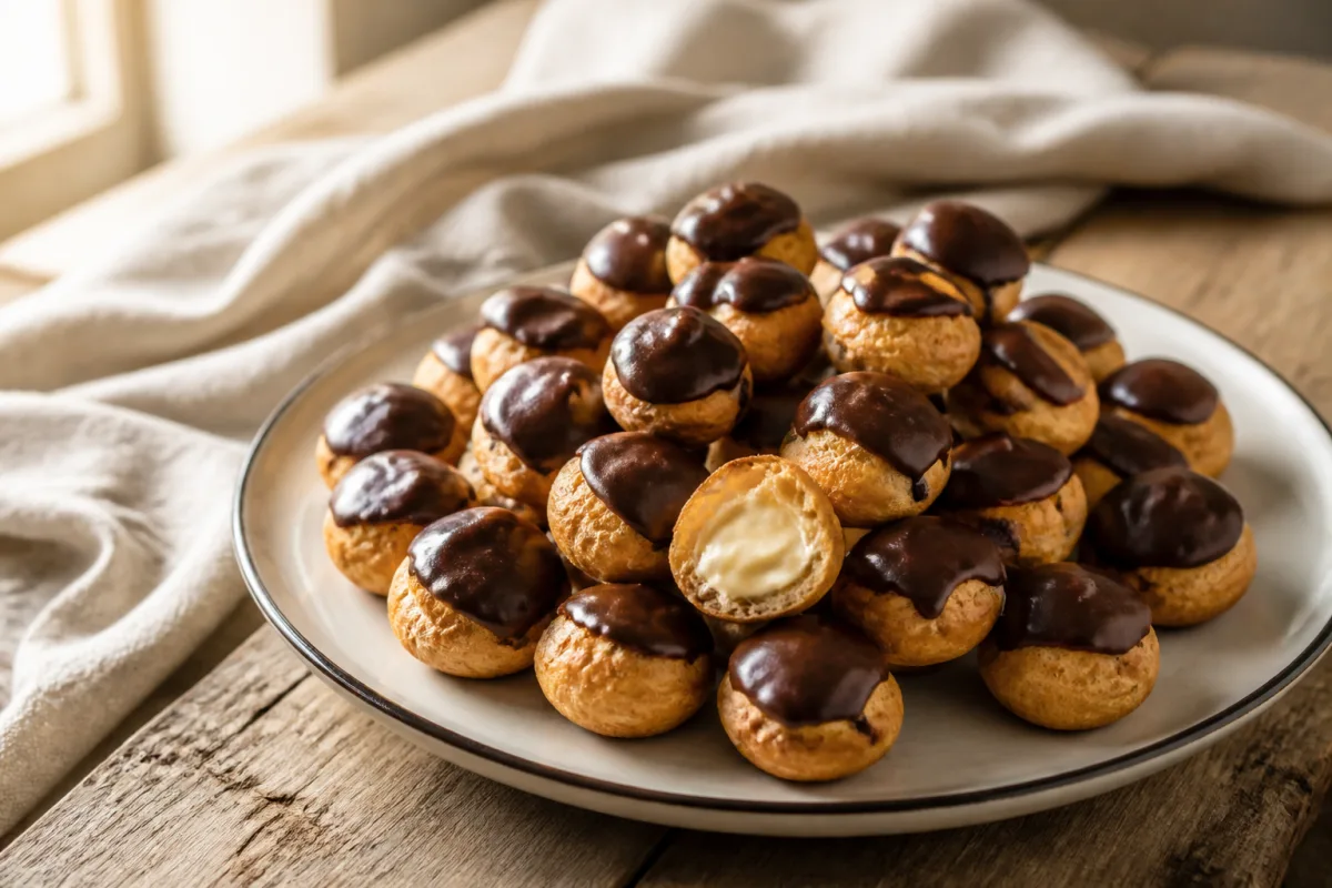 Mini choux buns (minivětrníčky)